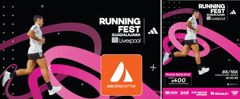 RUNNING FEST LIVERPOOL GUADALAJARA 2025
